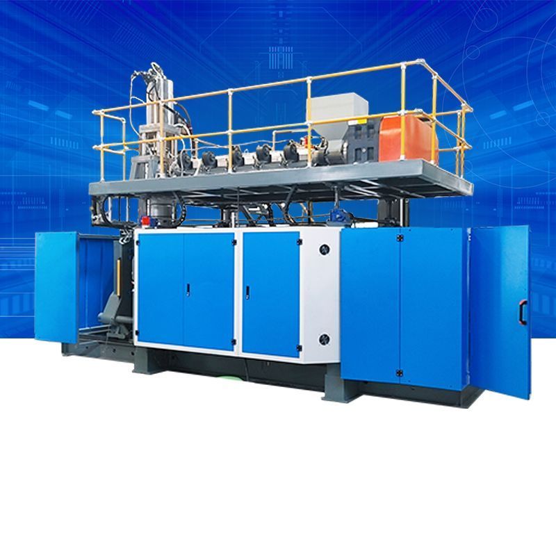 What plastic materials can blow molding machines process?