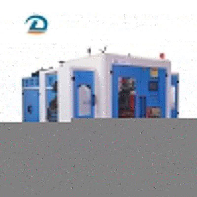 High-speed fully automatic 4-cavity HDPE bottle blow molding machine