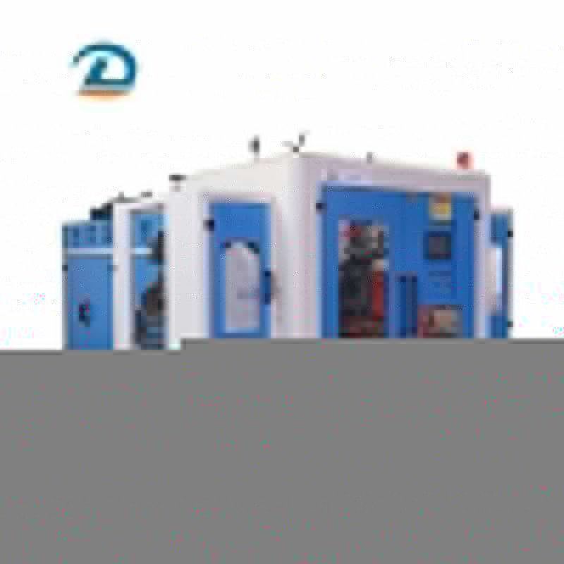 High-speed fully automatic 4-cavity HDPE bottle blow molding machine
