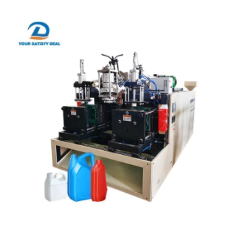 Semi Automatic Plastic Lubrication Oil Bottle Blow Moulding Machine Price