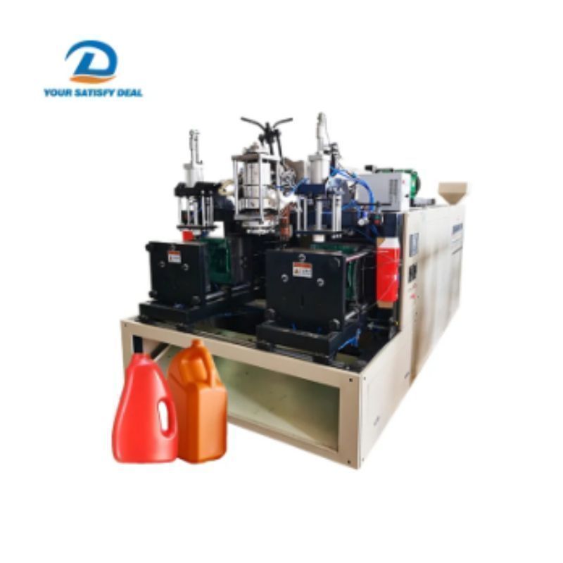 Semi Automatic Plastic Lubrication Oil Bottle Blow Moulding Machine Price