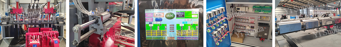 High Speed Lubrication Engine Oil Bottle Making Extrusion Blow Molding Machine