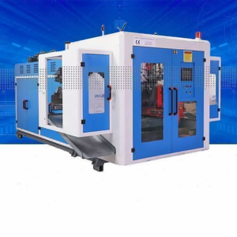 High-speed fully automatic 4-cavity HDPE bottle blow molding machine