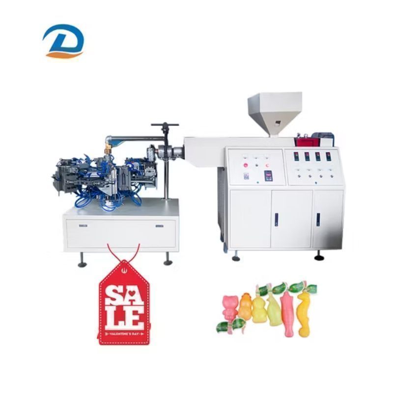 Full Automatic 4 Molds Rotational LDPE Ice Pops Extrusion Blow Molding Machines