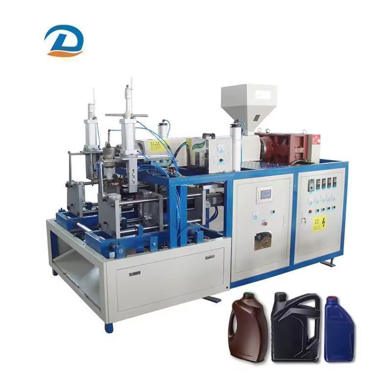 High-Speed Dual-Screw 2-Color Toilet Cleaning Bottle Blow Molding Machine