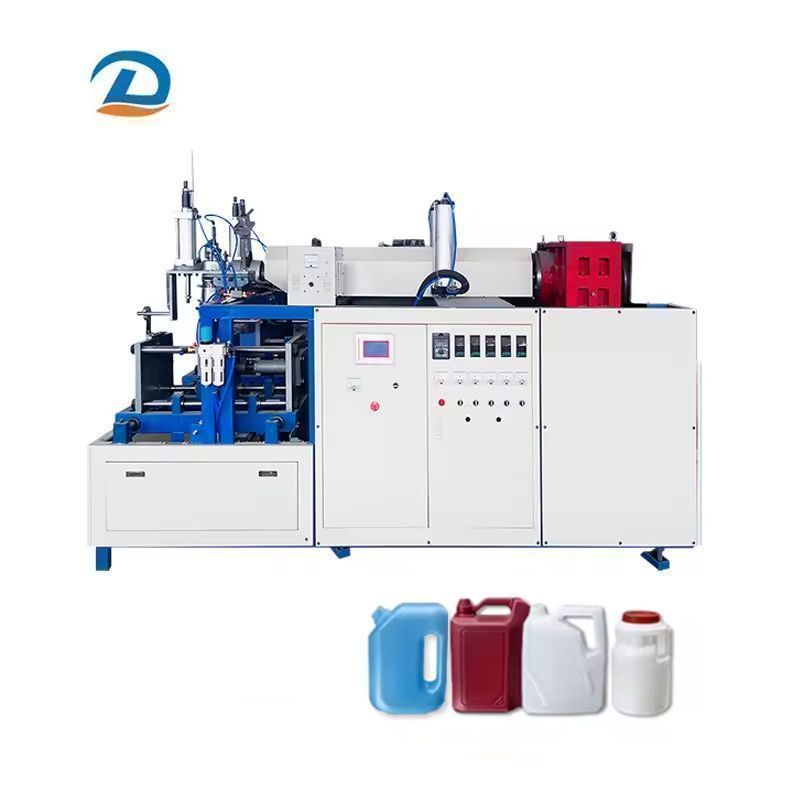 High-Speed Dual-Screw 2-Color Toilet Cleaning Bottle Blow Molding Machine