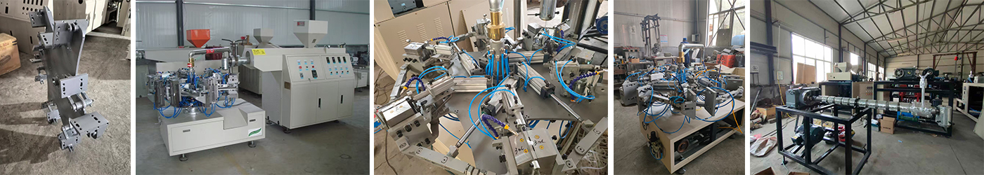 Plastic small milk yogurt bottle hollow blow molding machine