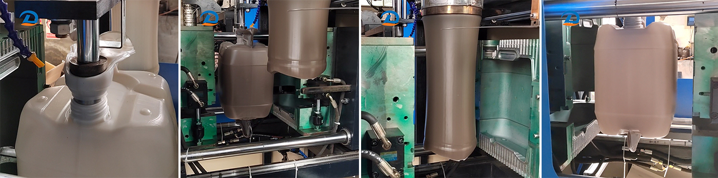 Multi-Cavity Watering Can Blow Molding Machine: HDPE/PE/PP Compatible for 0.1L-30L Watering Can Molding