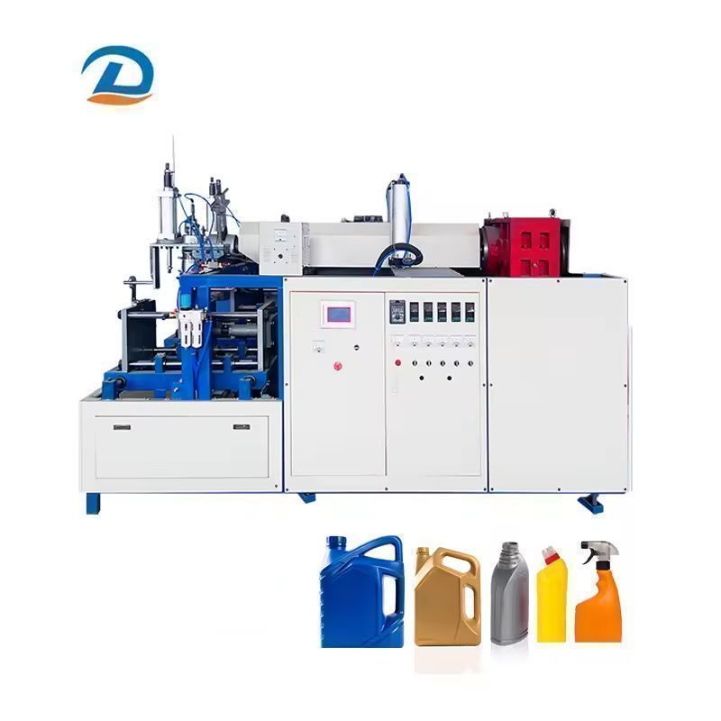 High-Speed Dual-Screw 2-Color Toilet Cleaning Bottle Blow Molding Machine