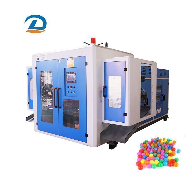 Fully automatic 6-chamber ball pit machine for children, toy car blow molding machine